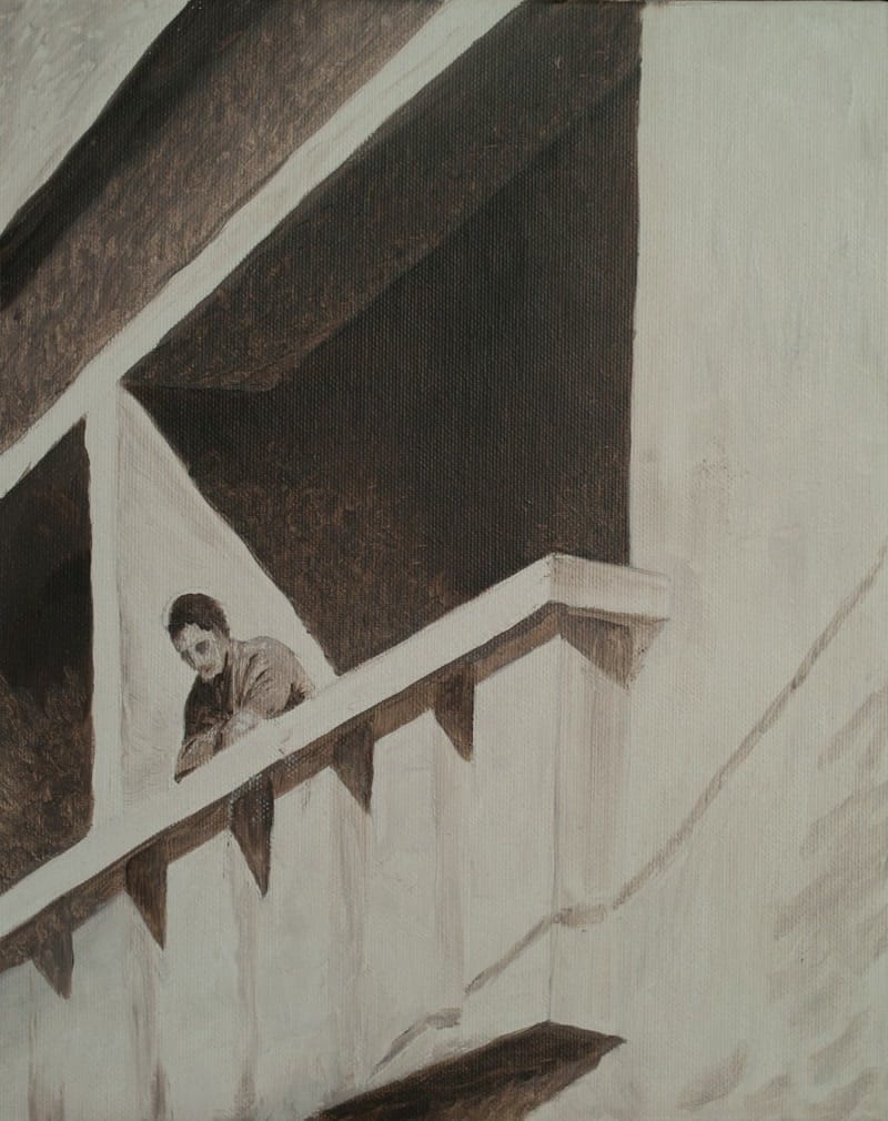 Man on Balcony (2016)